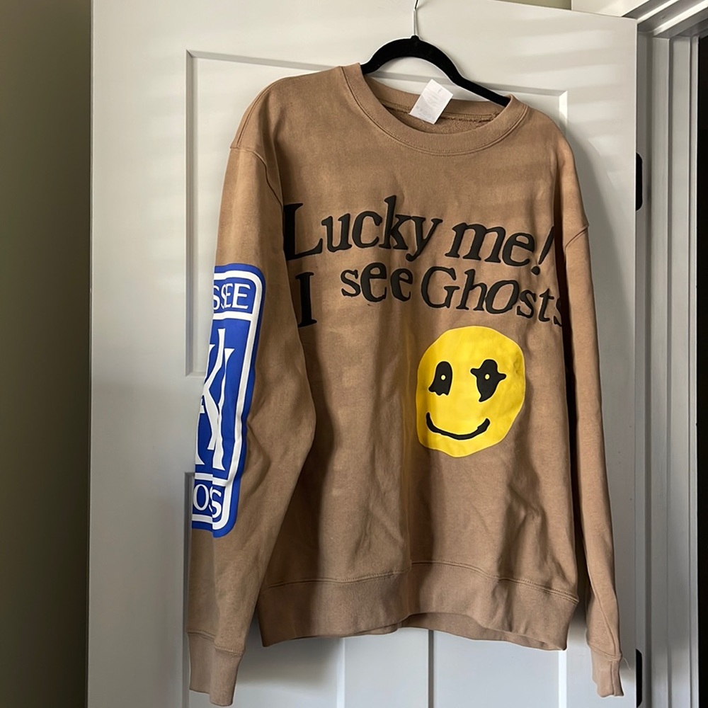 men’s graphic crew neck